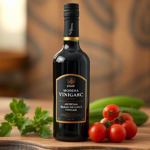 Bottiglia di aceto balsamico tradizionale di Modena DOP